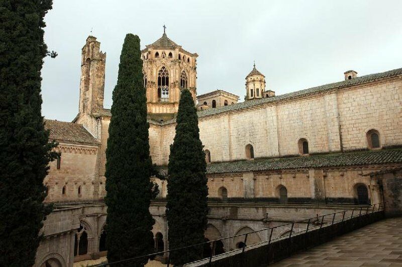 Готель Hostatgeria De Poblet Vallbona De Les Monges Екстер'єр фото